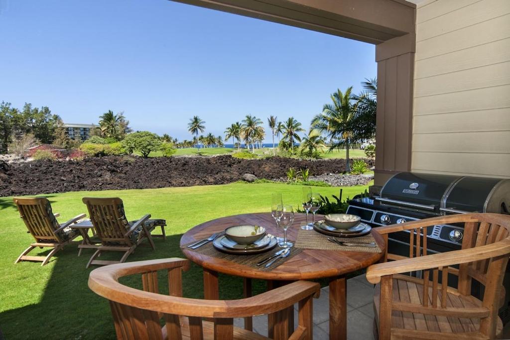 Halii Kai 7C Golf Course And Ocean Views Apartment Waikoloa Exterior photo